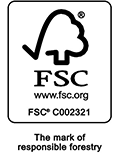 Logo certification FSC<sup>®</sup>