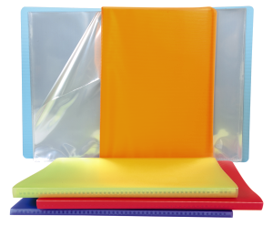 Protège-documents en polypropylène rigide Linicolor® 80 vues - A4 85477E